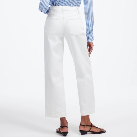 Madewell The Perfect‎ Vintage Wide-leg Crop Jean Size 31P - Picture 9 of 11